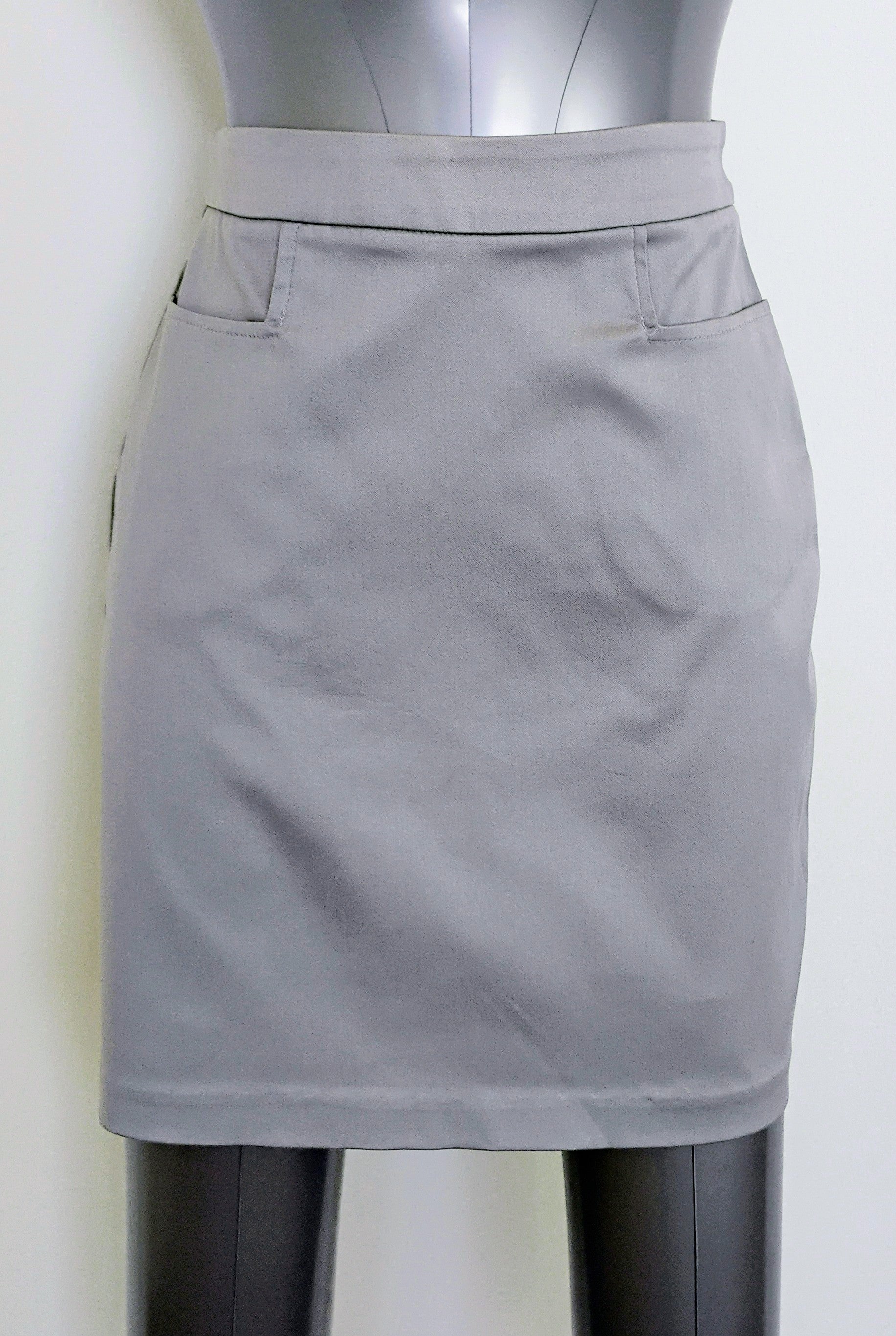 Cotton Stretch Pencil Skirt – Bisou Bisou | Women’s Fitted Work Skirt