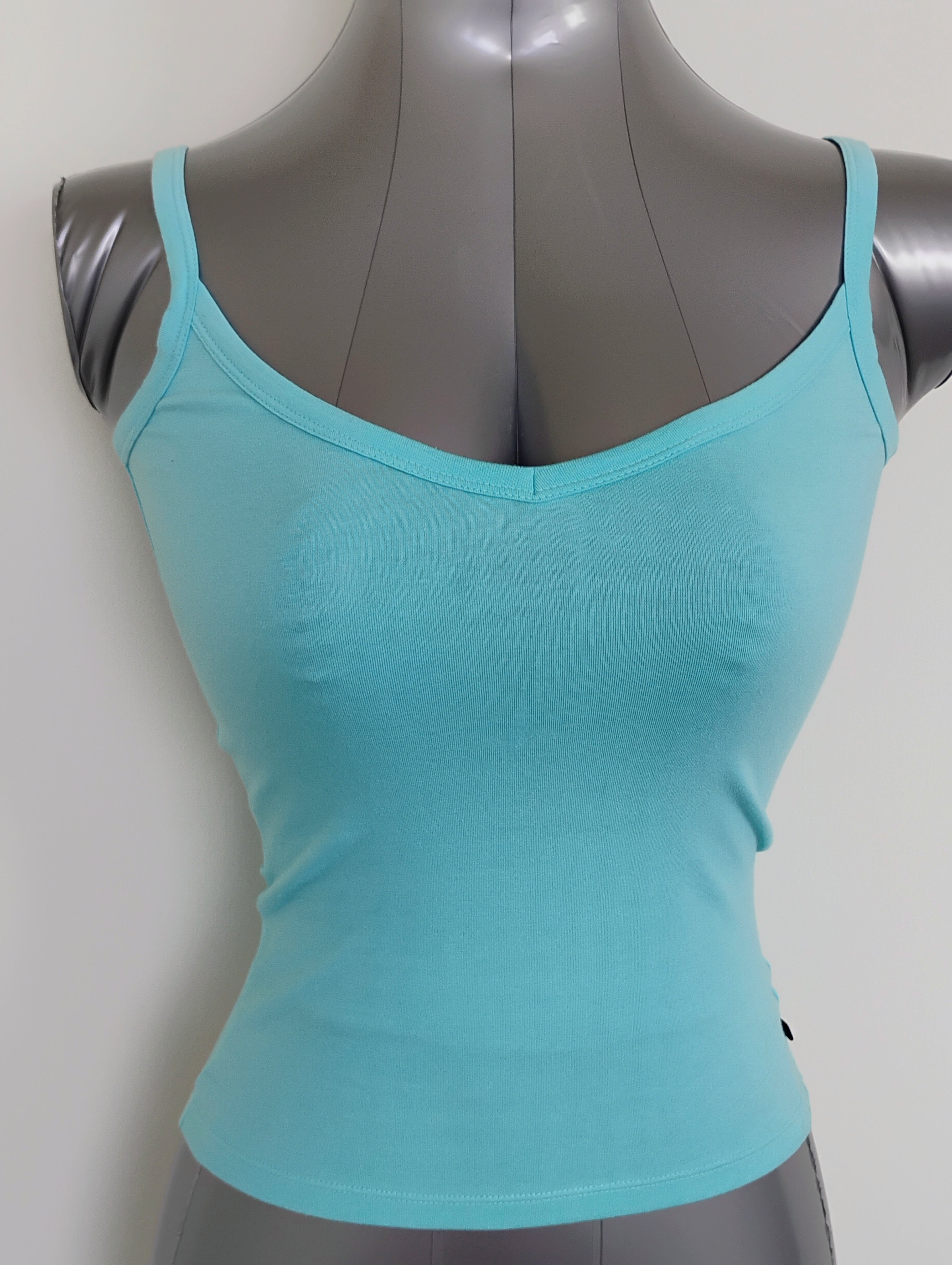 French Connection Cotton-Elastane Camisole-Style Tank Top – Fitted Women’s Top