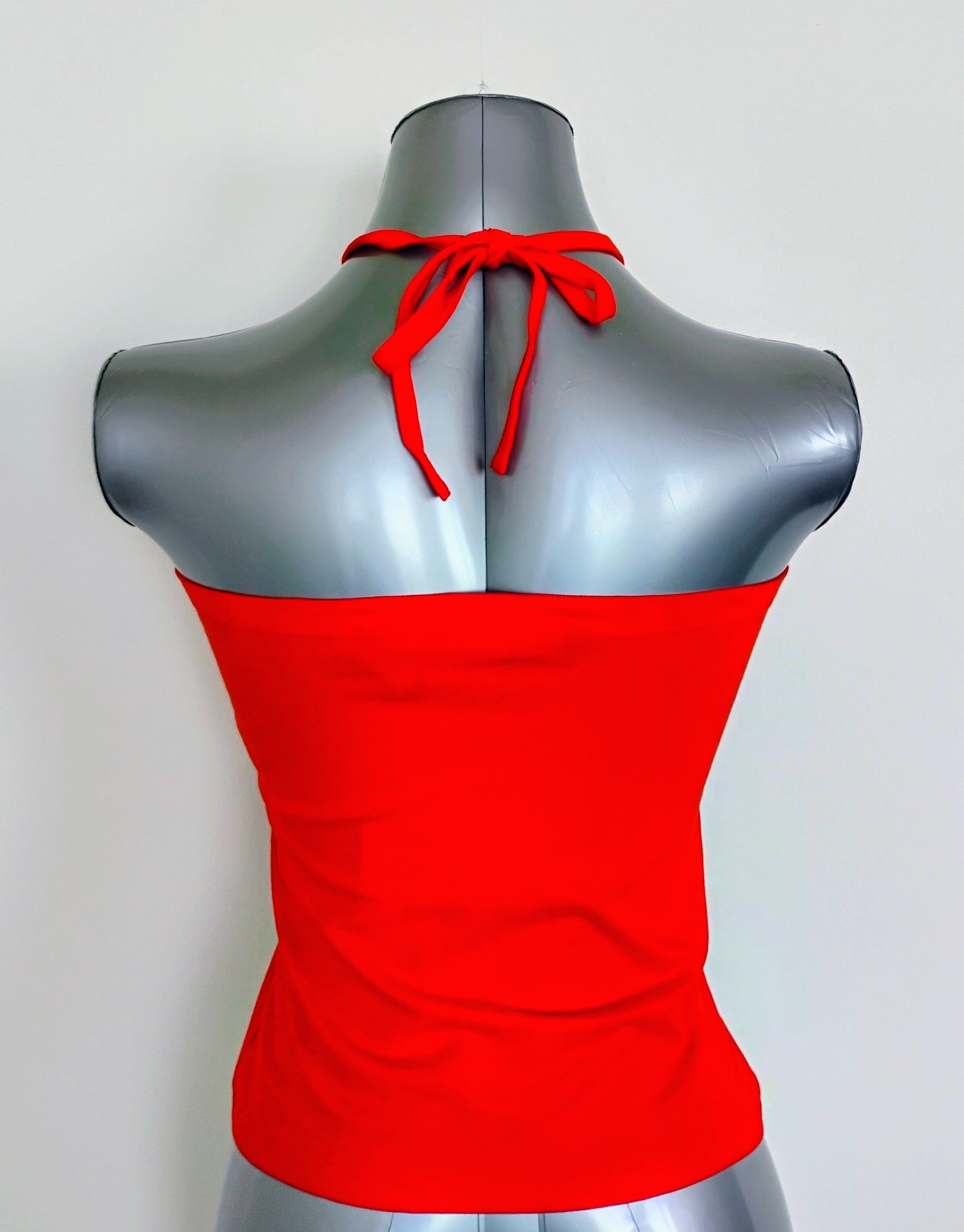 French Connection Cotton-Elastane Halter Top – Fitted Women’s Summer Top